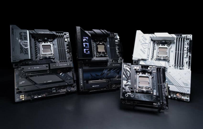 asus amd x870e x870 motherboards lineup 2
