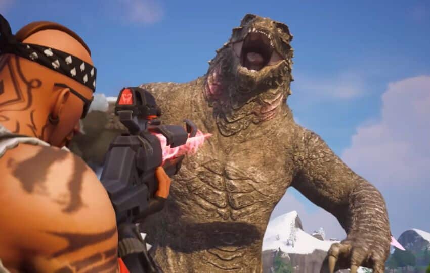 Fortnite - Où dénicher Godzilla ?
