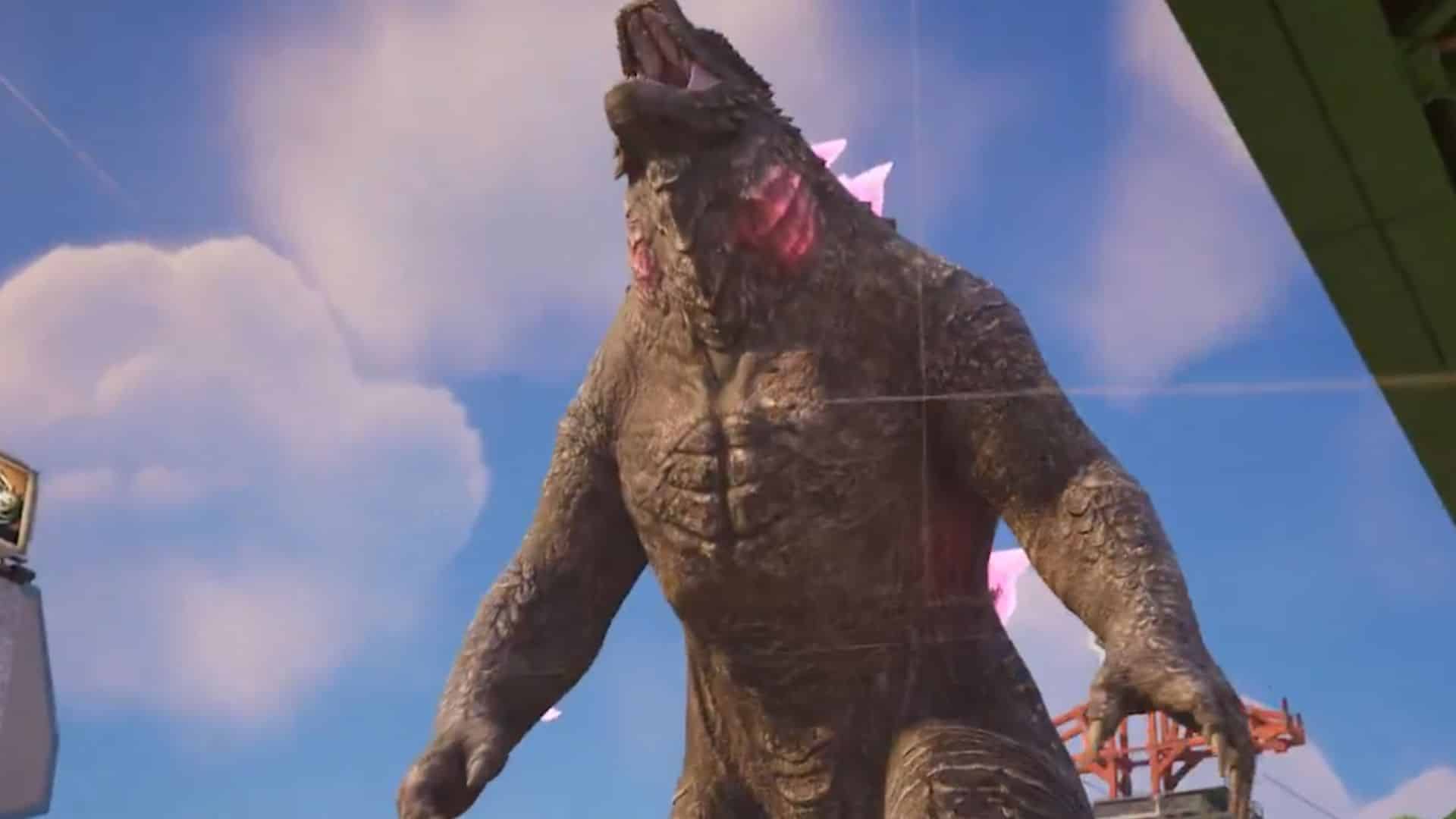 Fortnite - Godzilla et King Kong débarquent