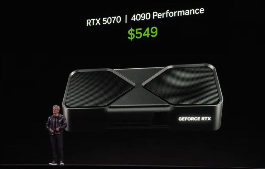 Nvidia RTX 5070 à 549$ - Puissance proche de la RTX 4090 ?