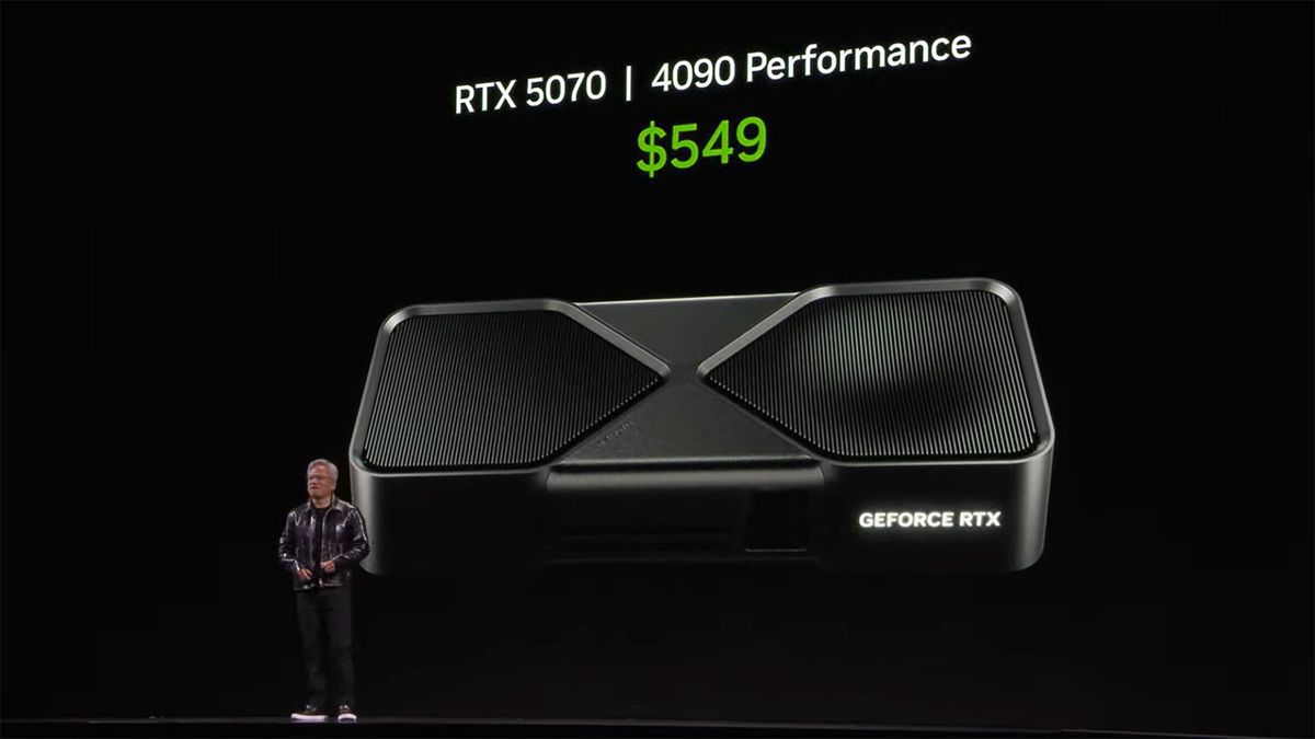 Nvidia RTX 5070 à 549$ - Puissance proche de la RTX 4090 ?