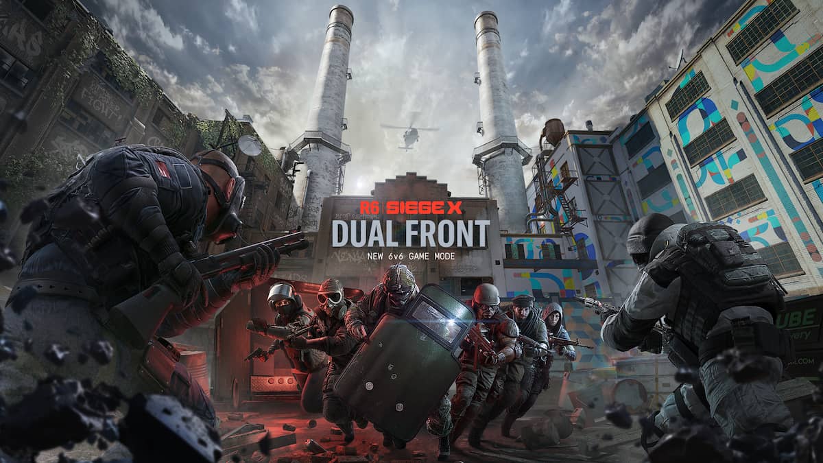 r6 siege x dual front with logo