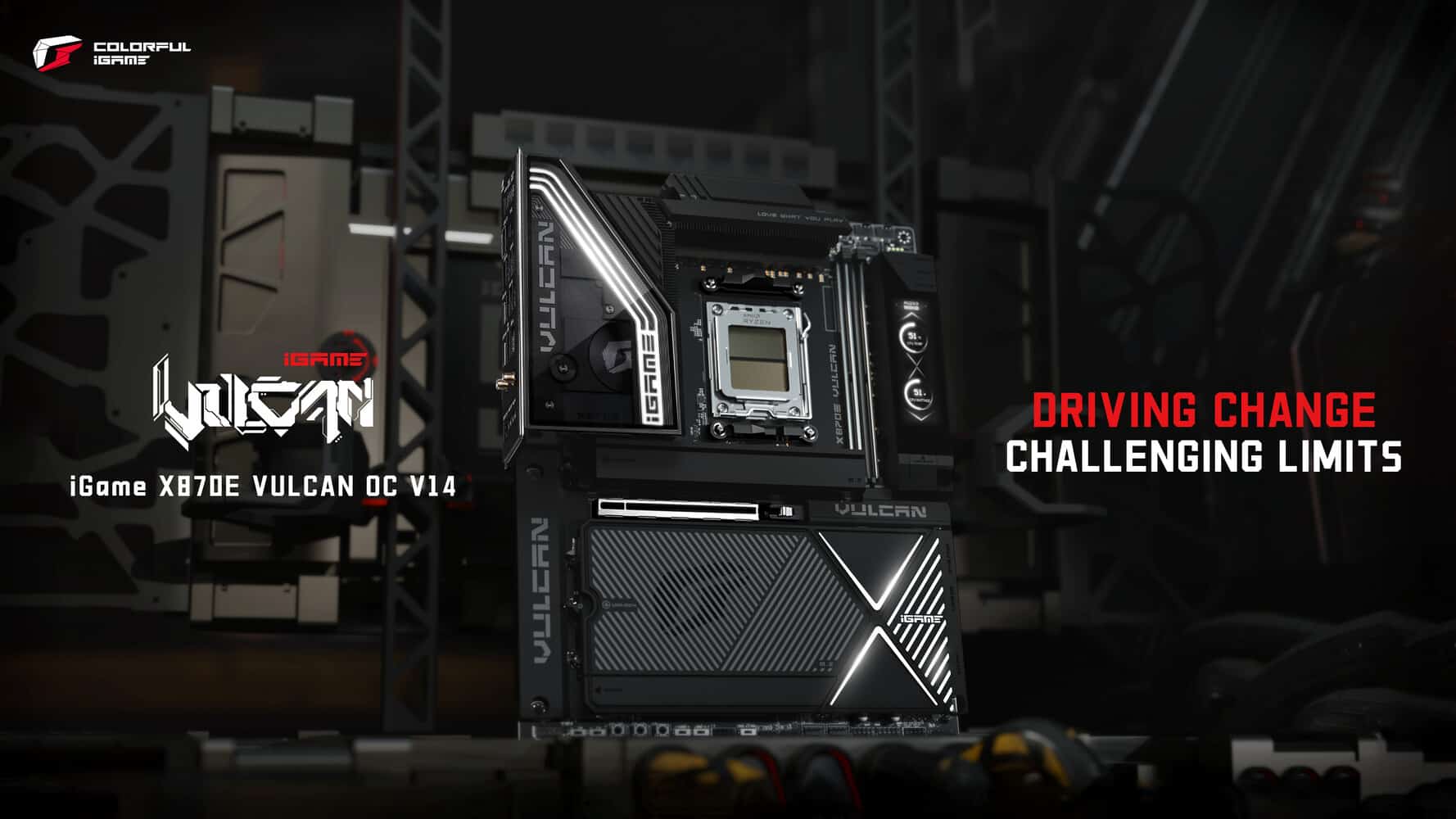 Carte mère iGame X870E VULCAN OC - Illustration 2