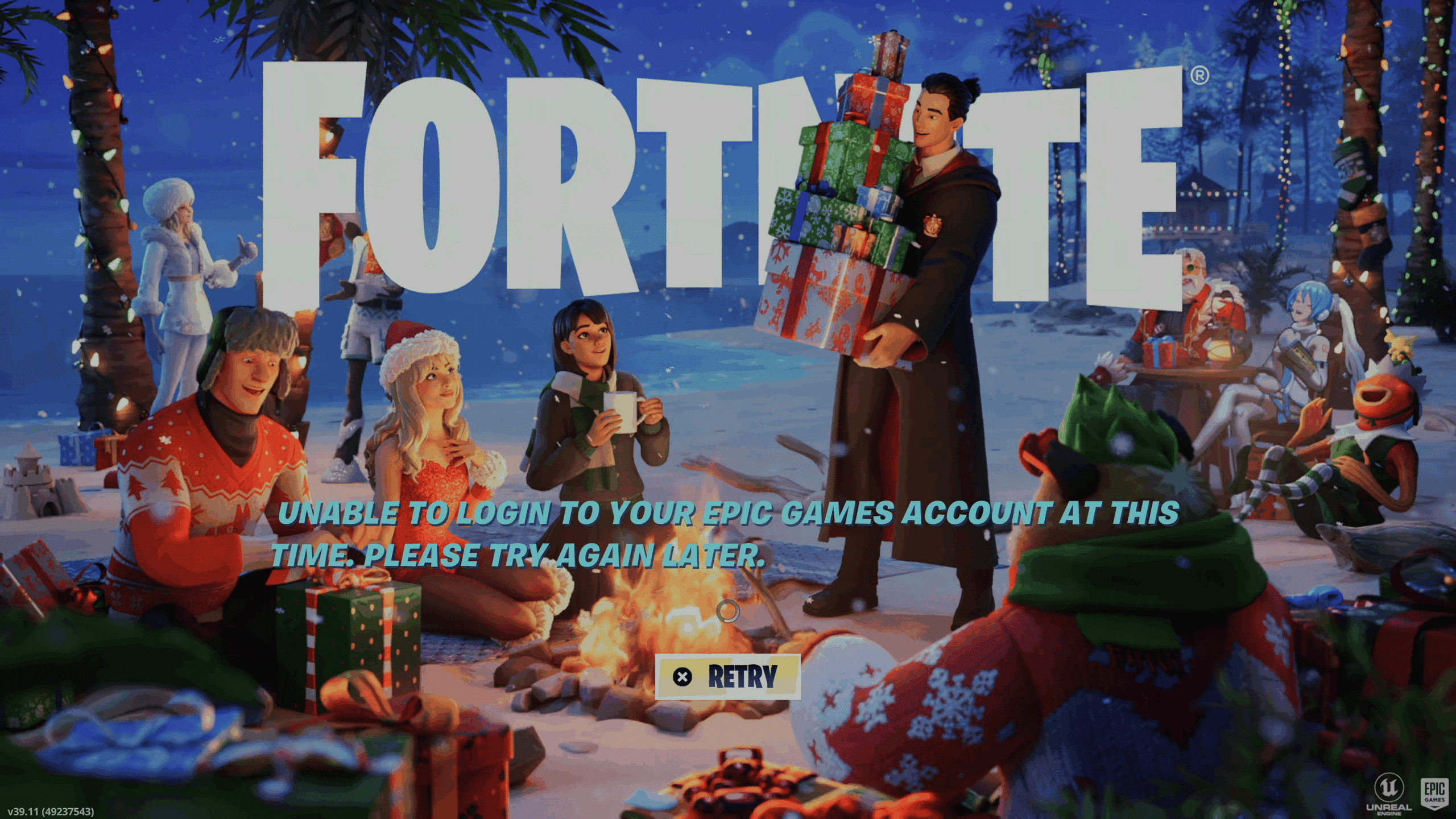 fortnite et d’autres jeux epic games en rade : noël sous le signe des serveurs ko image 3