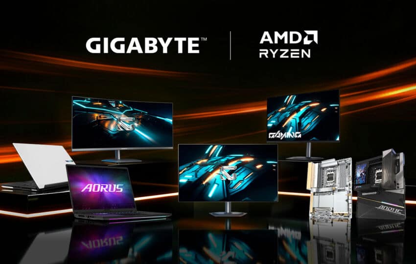 GIGABYTE AMD PC portables IA