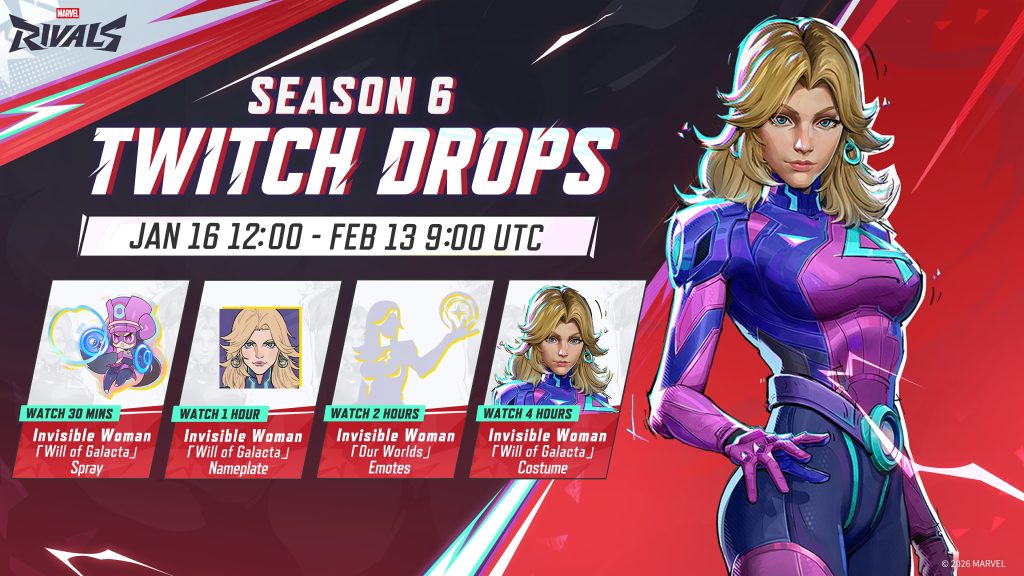 How To Earn Marvel Rivals Season 6 Twitch Drops—All Rewards & How To Get - Illustration 2