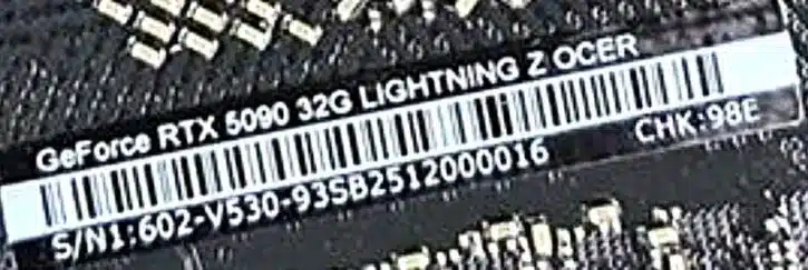rtx 5090 lightning