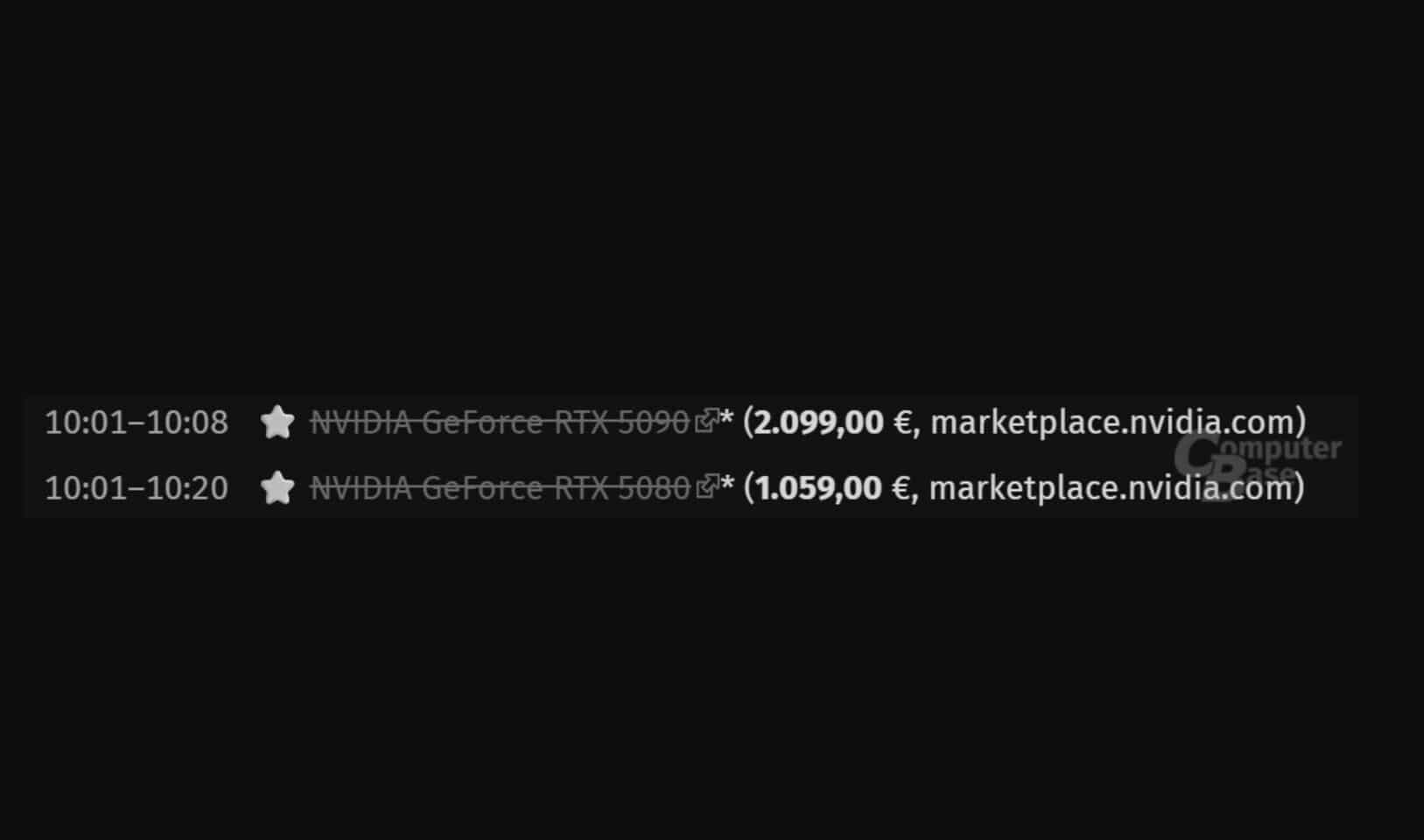 NVIDIA GeForce RTX 5090 5080 rupture - Illustration 2