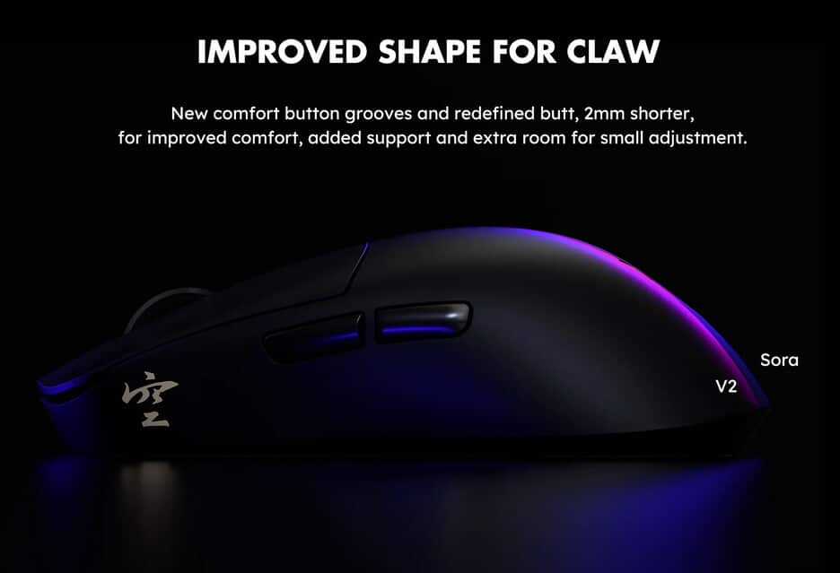 Souris gaming Ninjutso Sora V3