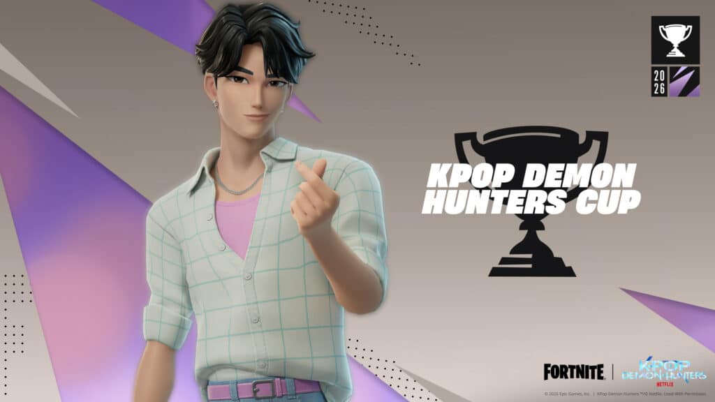 Fortnite Coupe KPop Demon Hunters