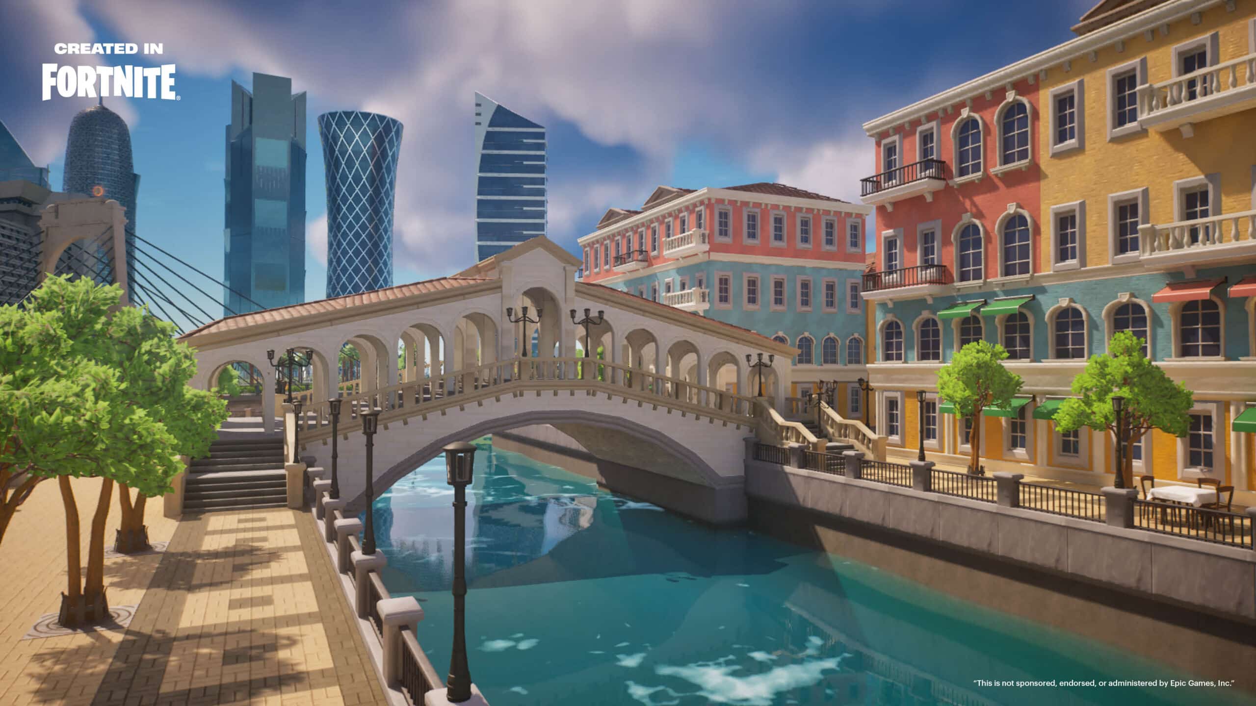 Fortnite Île QVerse Qatar Airways - Illustration 3