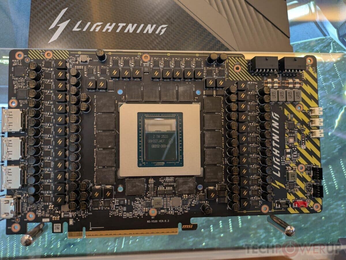 MSI GeForce RTX 5090 Lightning Z - Illustration 2