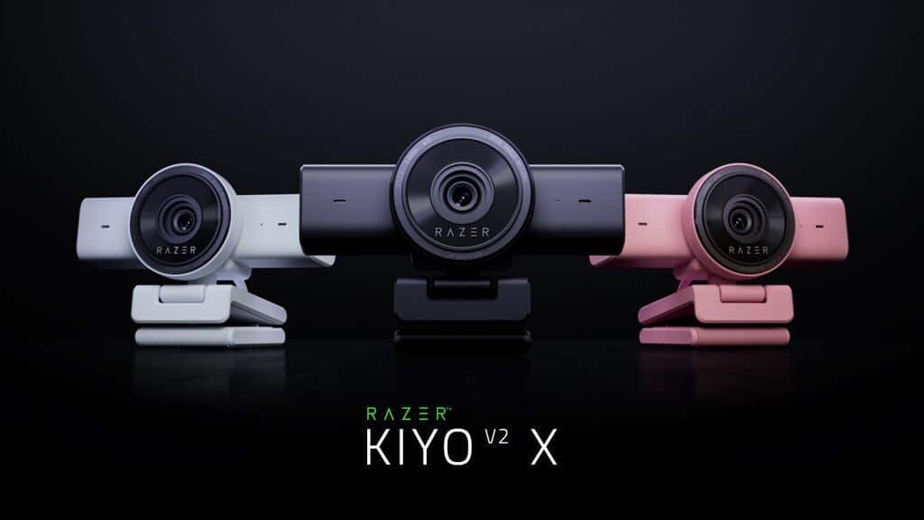 Webcams Razer Kiyo V2 couleurs