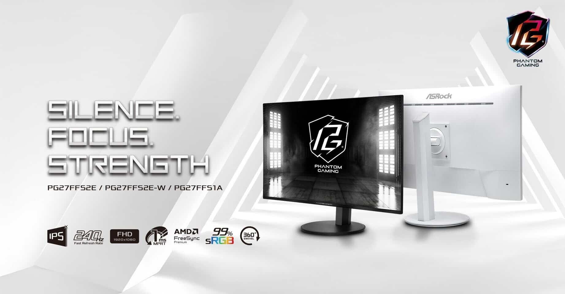 ASRock Phantom Gaming Moniteurs 27 pouces