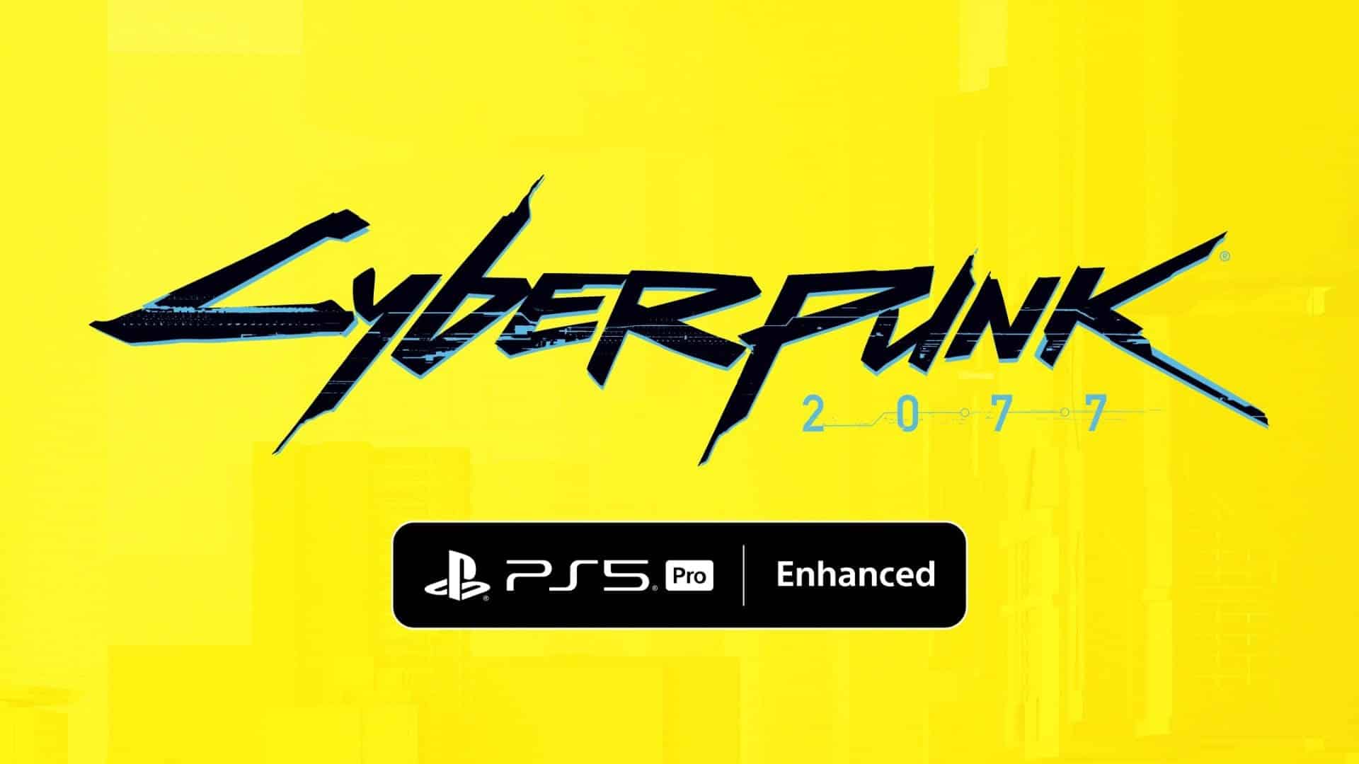 Cyberpunk 2077 PS5 Pro Update