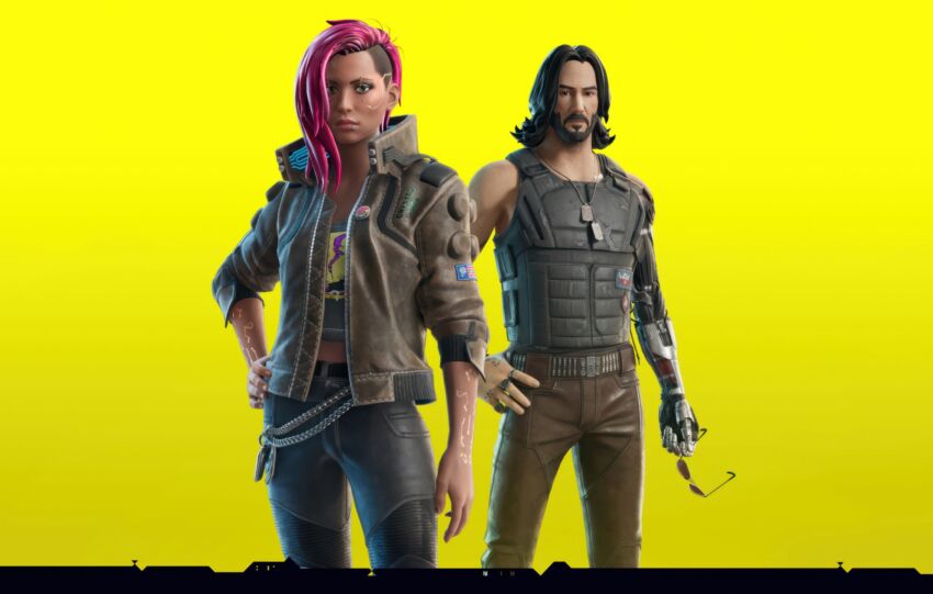 Fortnite Cyberpunk 2077 Crossover