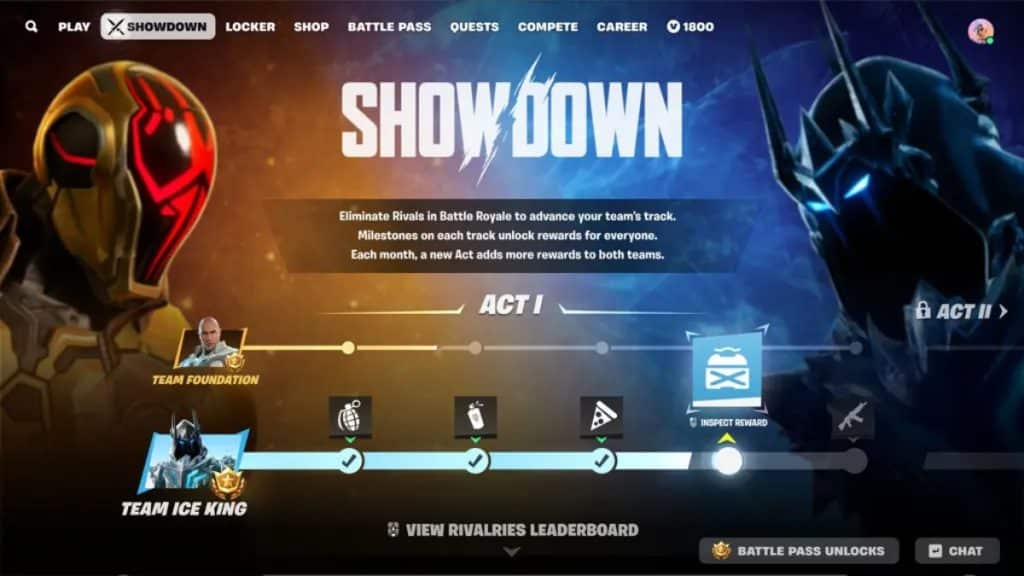 Fortnite Rivalry Screen Explication - Illustration 2