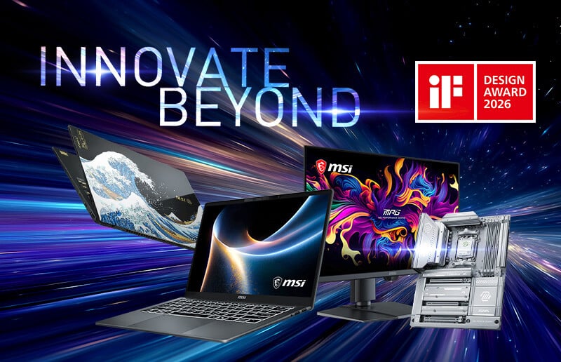 MSI iF Design Award 2026