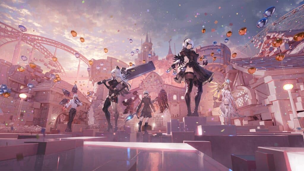 Overwatch NieR Automata Crossover