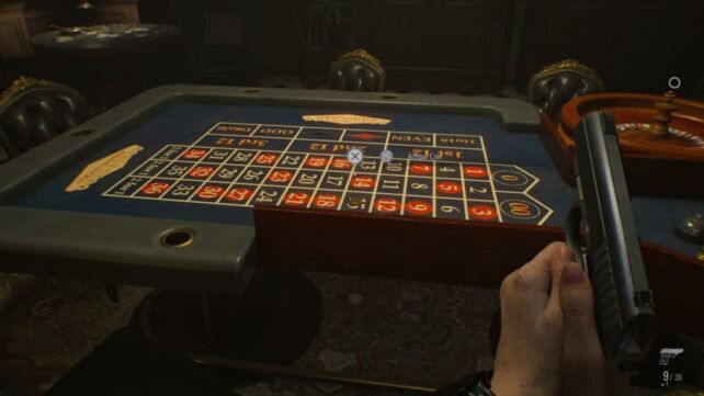 Resident Evil Requiem Roulette Easter Egg