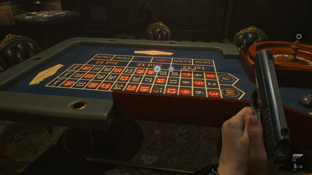 Resident Evil Requiem Roulette Easter Egg
