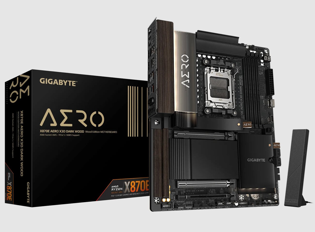 Gigabyte X870E AERO Dark Wood - Illustration 2