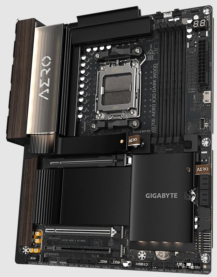 Gigabyte X870E AERO Dark Wood - Illustration 4