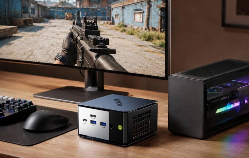GMKtec Evo-X1 Pro : un mini PC gaming avec Ryzen AI 9 HX 470 et eGPU via OCuLink