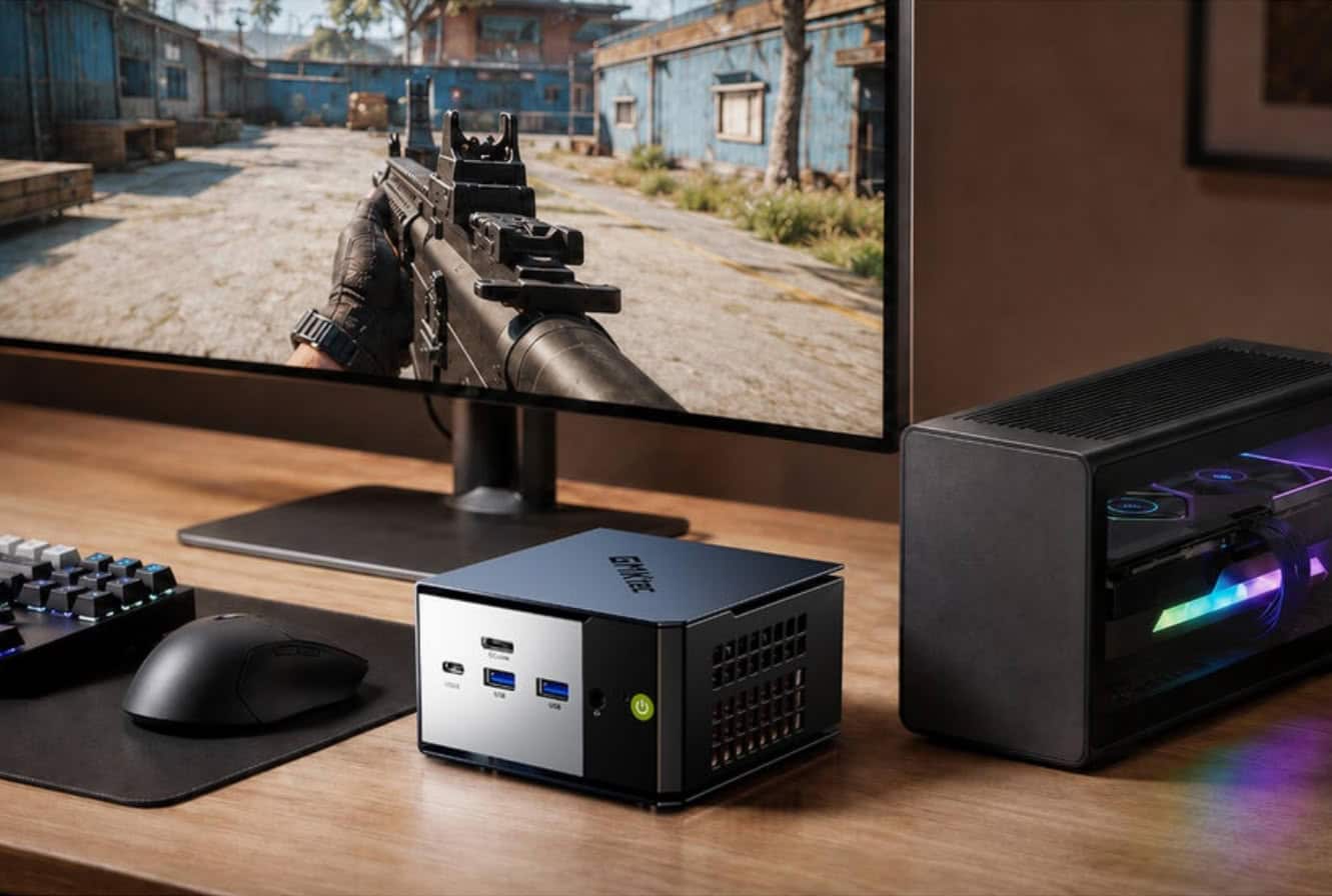 GMKtec Evo-X1 Pro : un mini PC gaming avec Ryzen AI 9 HX 470 et eGPU via OCuLink