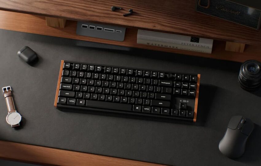 Keychron K1 Ultra TKL Low-Profile : un clavier low-profile en bois à 109,99 $