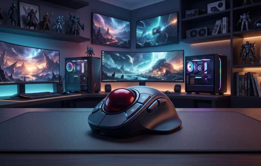 Keychron Nape Pro : le trackball sans fil passe en précommande à 89,99 $