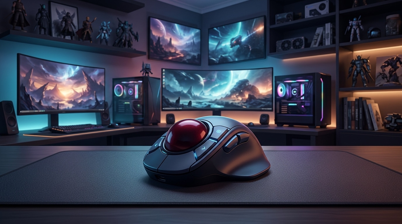 Keychron Nape Pro : le trackball sans fil passe en précommande à 89,99 $