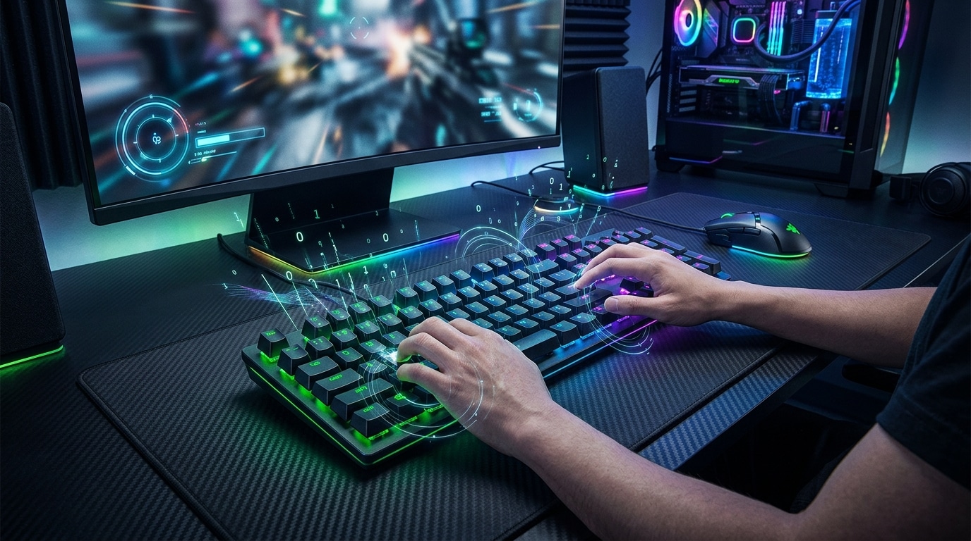 Razer dévoile les claviers Huntsman V3 HE Magnetic 8KHz
