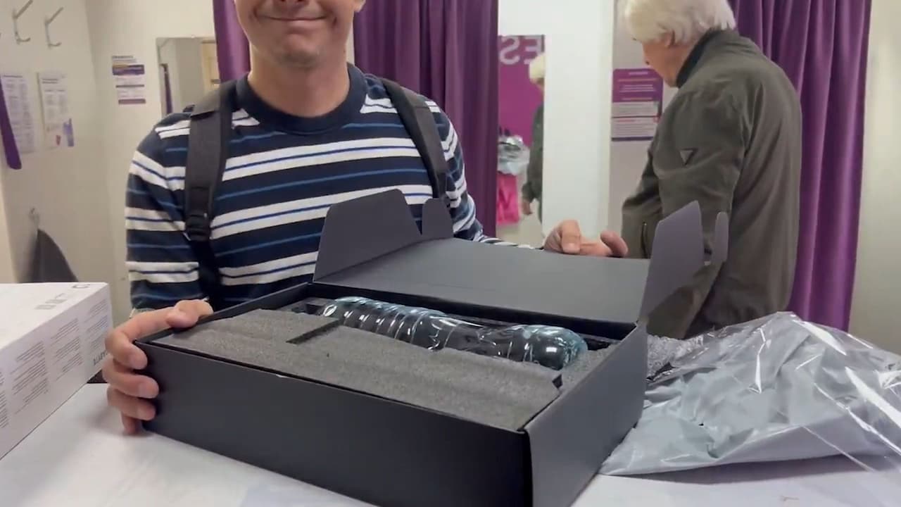 Arnaque RTX 5070 Ti : une bouteille d'eau livrée à la place