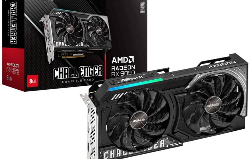 ASRock lance sa Radeon RX 9050 Challenger 8GB