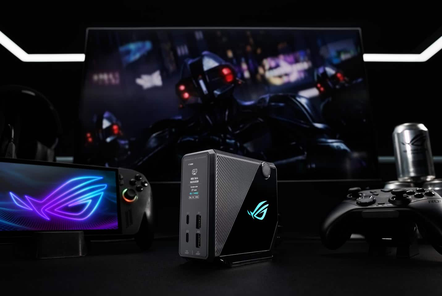 ASUS ROG Flux Charger Dock : 260 W et écran intégré