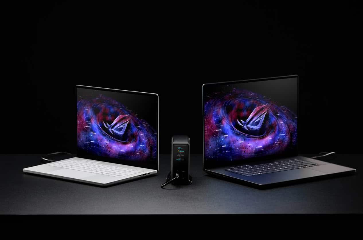 ASUS ROG Flux Charger Dock : 260 W et écran intégré