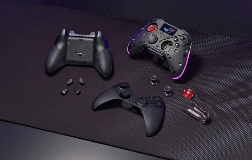 ASUS ROG Raikiri II Pro PC : manette 8000 Hz et 79h d'autonomie