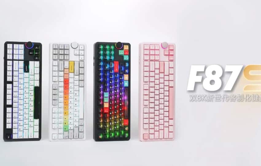 AULA F87S : le clavier mécanique TKL passe au 8 000 Hz et à la double batterie