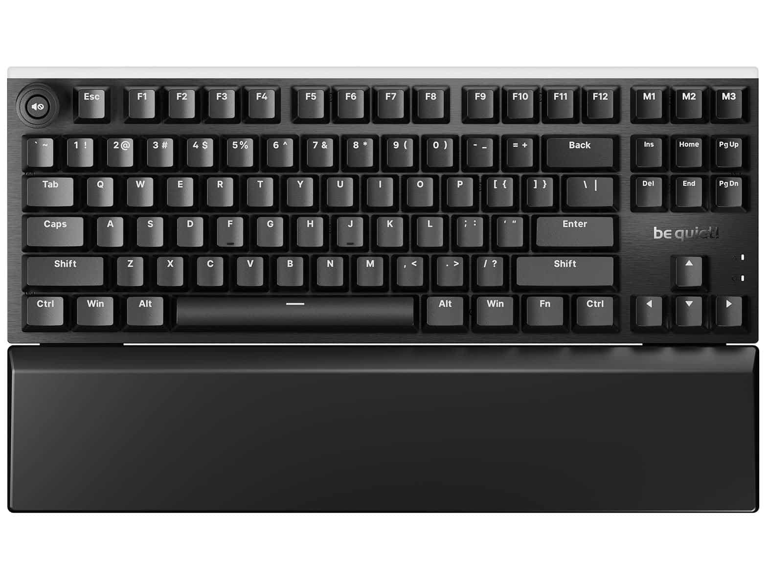 be quiet! annonce le clavier Light Mount TKL et le tapis Mousepad XL