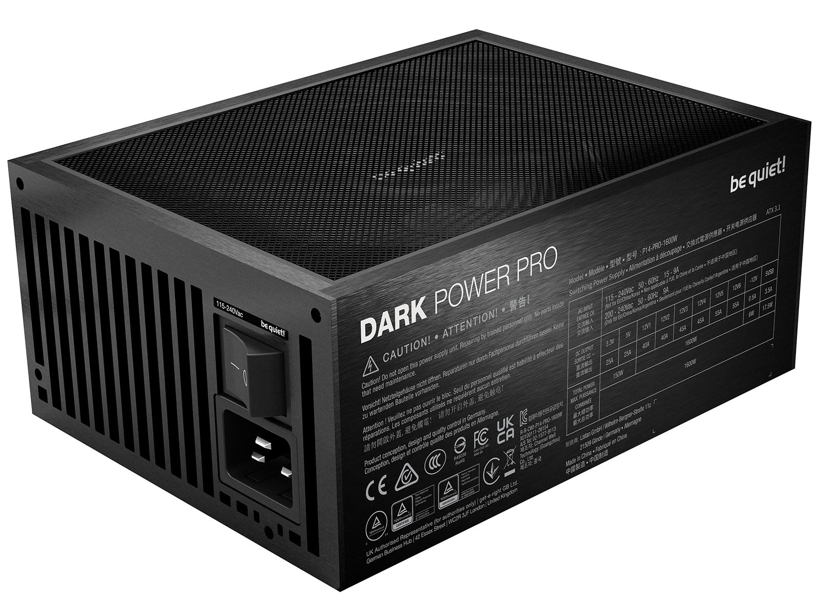be quiet! lance les Dark Power Pro 14 IO, ses alimentations les plus avancées