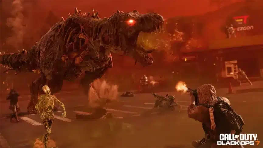 Black Ops 7 : la bande-annonce de Rex Infernus dévoile la carte Zombies finale