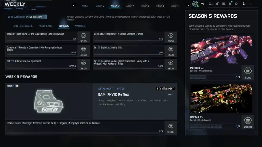 Black Ops 7 & Warzone S5 : les challenges semaine 3