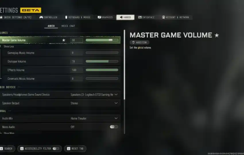 Call of Duty Modern Warfare 4 : réglages audio pour entendre les pas
