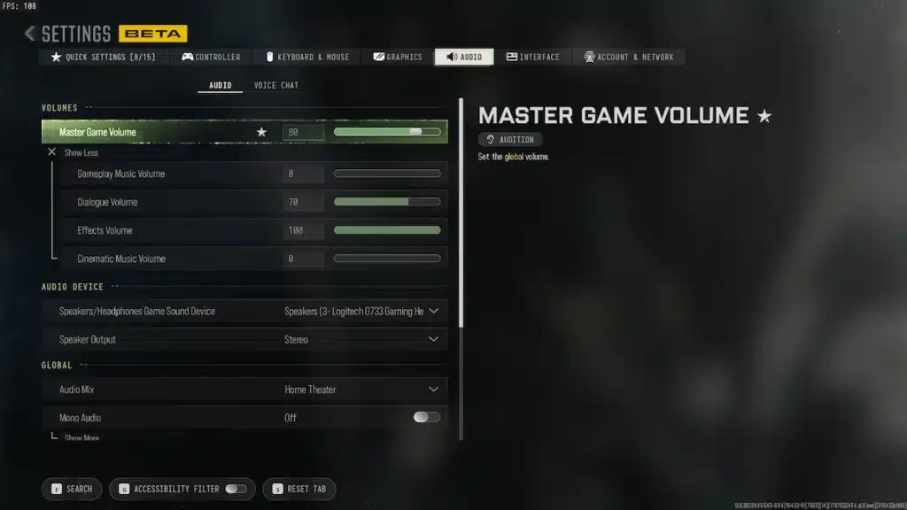 Call of Duty Modern Warfare 4 : réglages audio pour entendre les pas