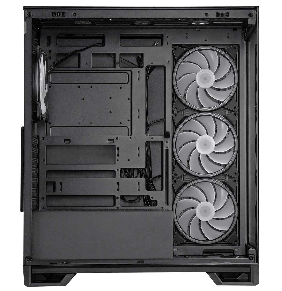 Chieftec Vista Max GX-30B-OP : boîtier ATX panoramique avec 4 ventilateurs A-RGB