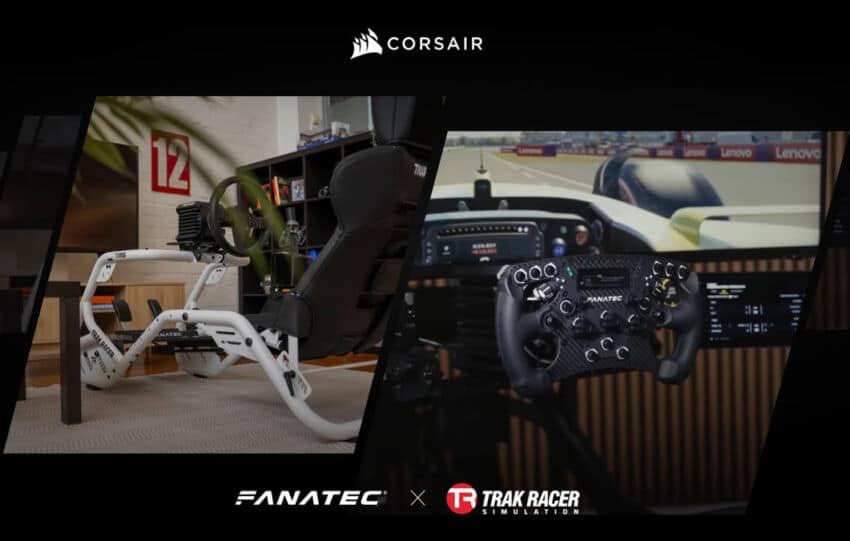 Corsair rachète Trak Racer pour muscler l'écosystème Fanatec
