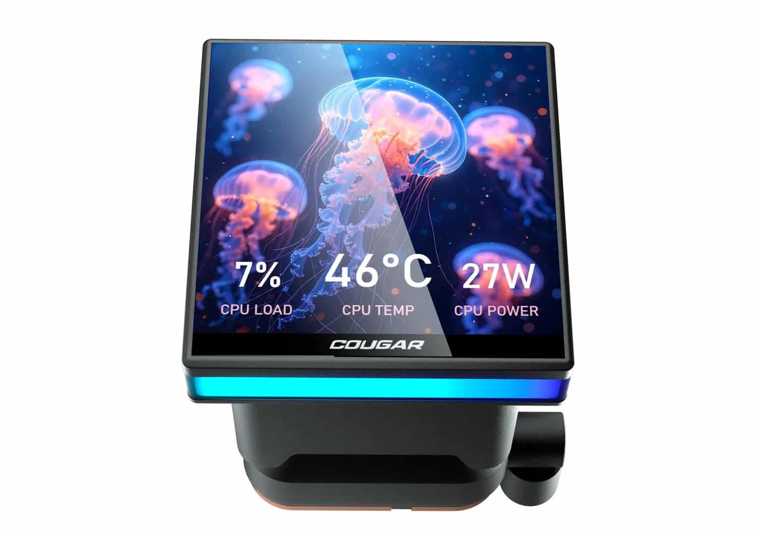 Cougar LQX PRO et Elite : des AIO avec écran LCD et ventilateur intégré