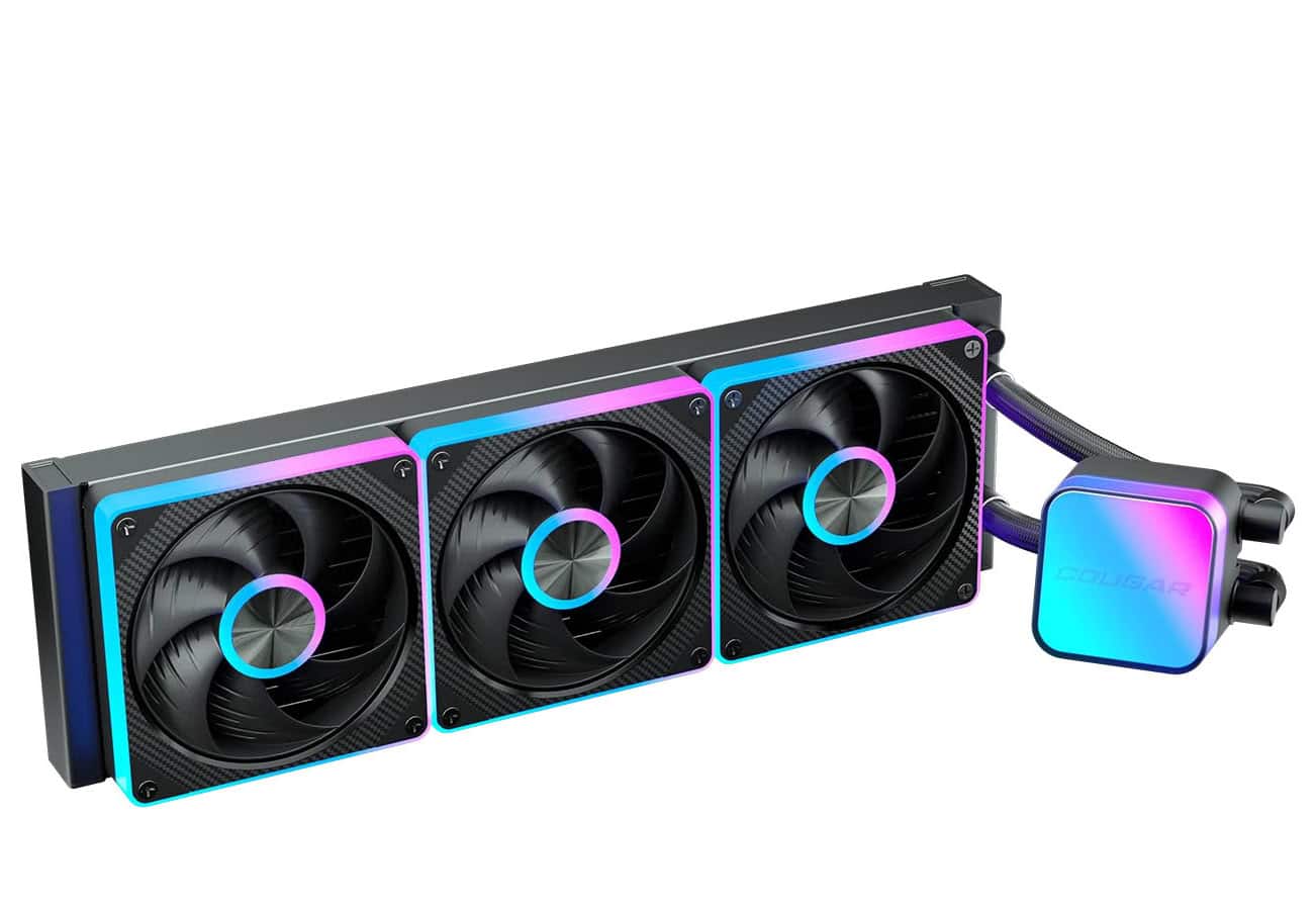 Cougar LQX PRO et Elite : des AIO avec écran LCD et ventilateur intégré