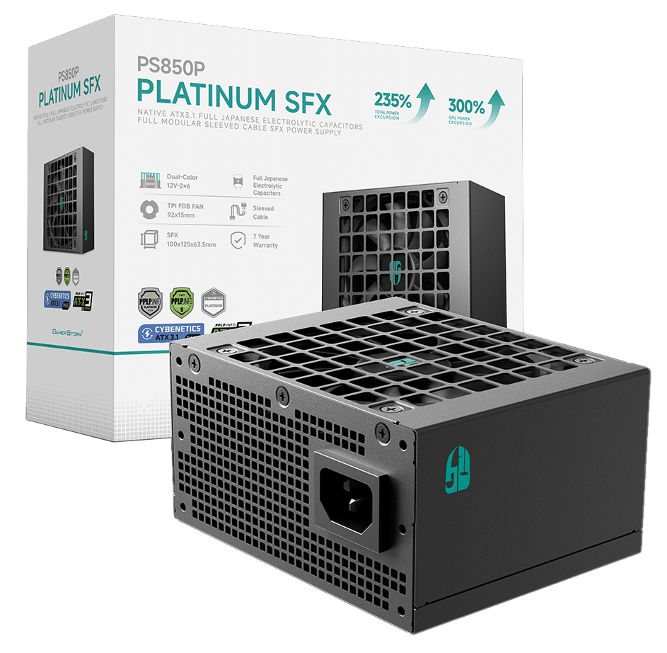 DeepCool PS850P Platinum : une alimentation SFX de 850 W dévoilée à la Gamescom